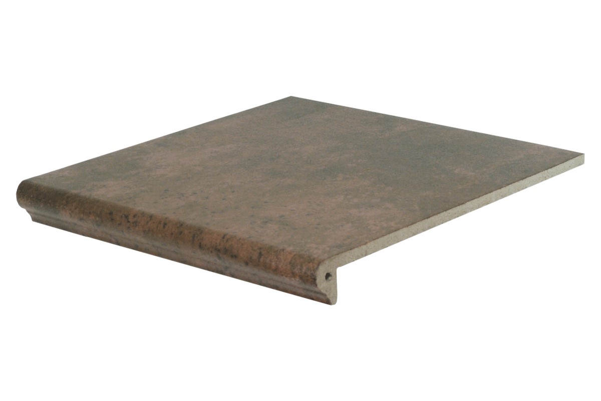 Плитка ступень 32x31 Atrium Mocca Florentiner-Stufe матовая Westerwalder Плитка ступень 32x31 Atrium Mocca Florentiner-Stufe матовая Westerwalder