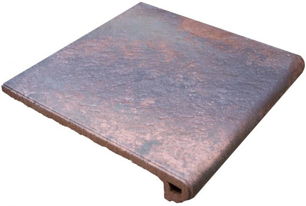 Клинкер 33x33 Peldaño Redondo 33 Metal Red матовая Клинкер 33x33 Peldaño Redondo 33 Metal Red матовая