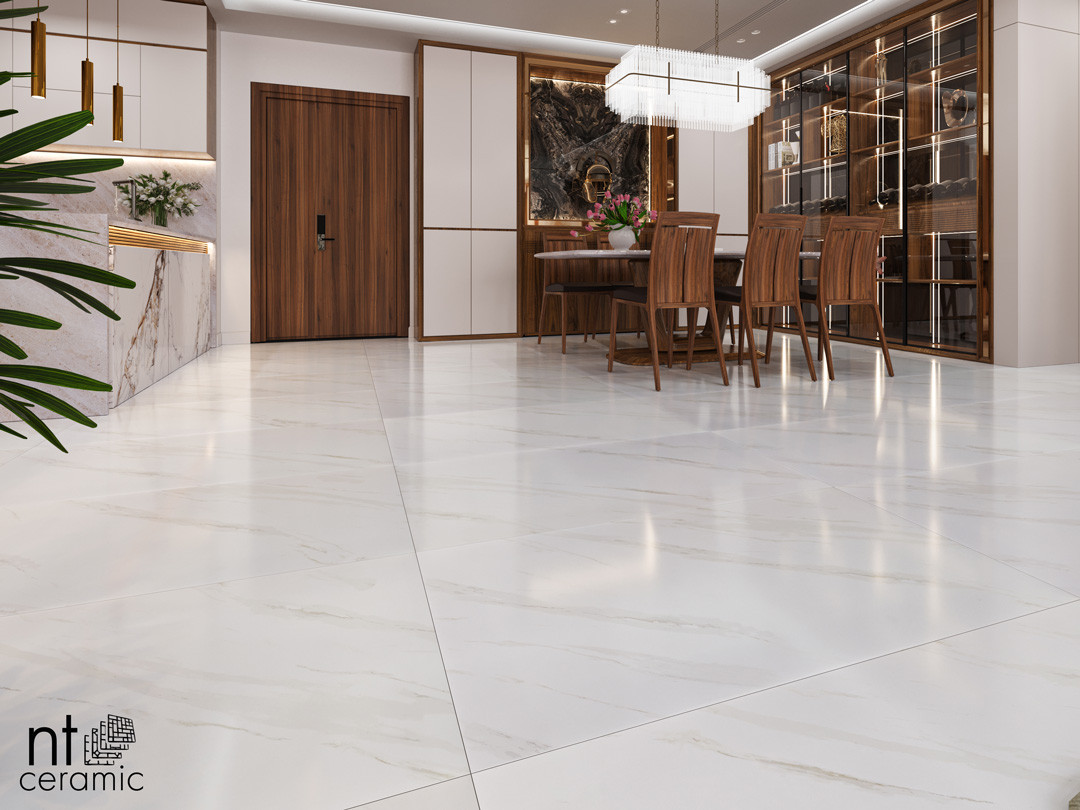 Керамогранит 60x60 9.5мм BK6NTT9401P Marmori полированный NT Ceramic Керамогранит 60x60 9.5мм BK6NTT9401P Marmori полированный NT Ceramic