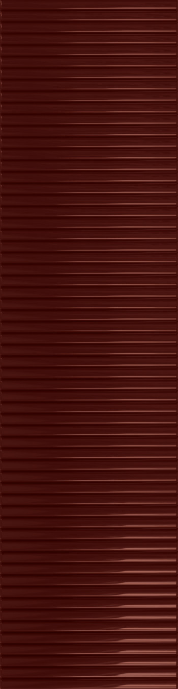 Плитка 30x8 10мм Groove burgundy 1 gloss STR Tubadzin Плитка 30x8 10мм Groove burgundy 1 gloss STR Tubadzin
